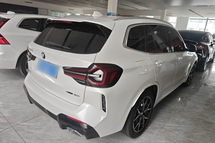 Used BMW X3 2022 xDrive25i M Sport Package Rear Right 45 Deg