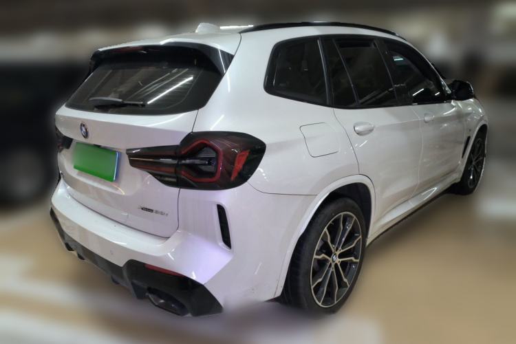 Used BMW X3 2022 xDrive30i Luxury Model M Night Sky Package Rear Right 45 Deg