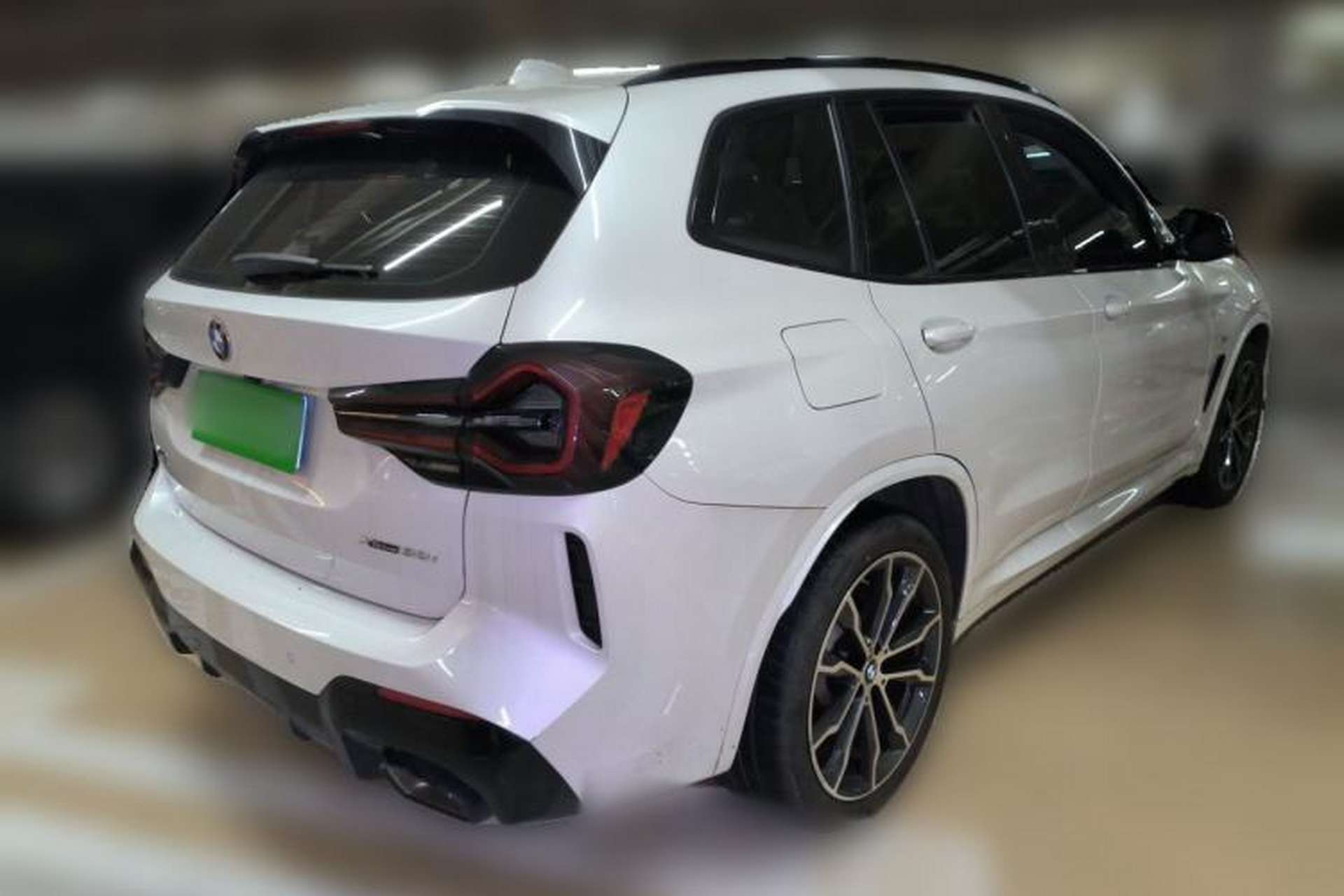 Used BMW X3 2022 xDrive30i Luxury Model M Night Sky Package Rear Right 45 Deg