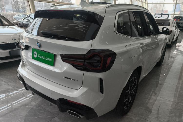 Used BMW X3 2022 Restyled xDrive25i M Sport Package Rear Right 45 Deg