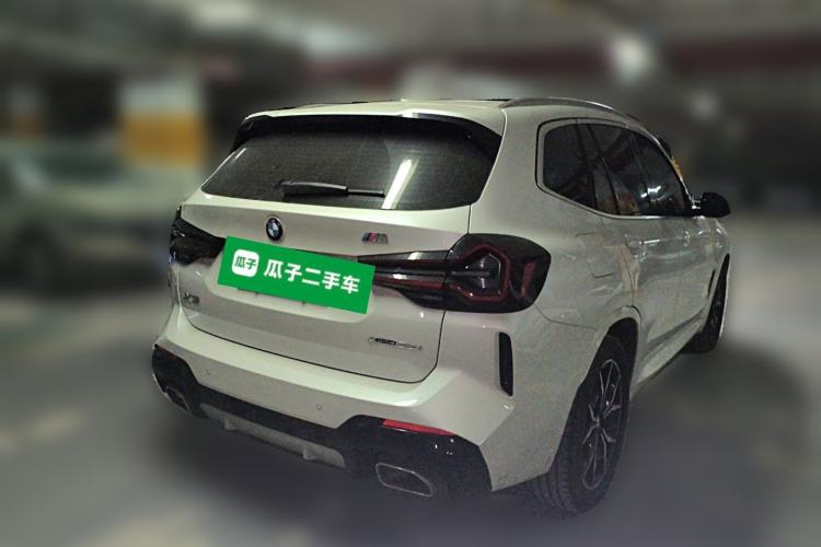Used BMW X3 2022 Restyled xDrive25i M Sport Package Rear Right 45 Deg