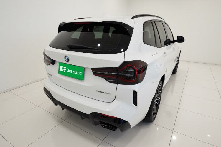 Used BMW X3 2022 xDrive30i Luxury Model M Night Sky Package Rear Right 45 Deg