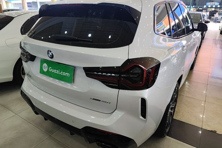 Used BMW X3 2022 xDrive30i Luxury Model M Night Sky Package Rear Right 45 Deg