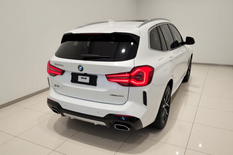 Used BMW X3 2022 Restyled xDrive25i M Sport Package Rear Right 45 Deg