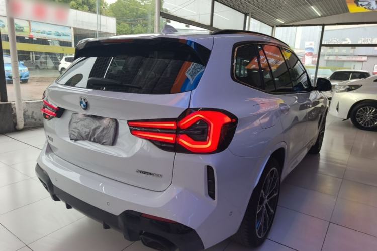Used BMW X3 2022 Second Facelift xDrive30i Leading Edition M Night Sky Package Rear Right 45 Deg