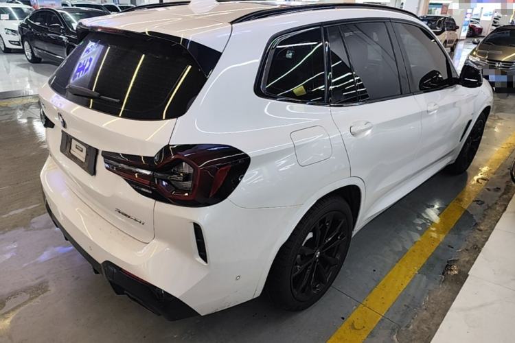 Used BMW X3 2022 Second Facelift xDrive30i Luxury Edition M Night Sky Package Rear Right 45 Deg