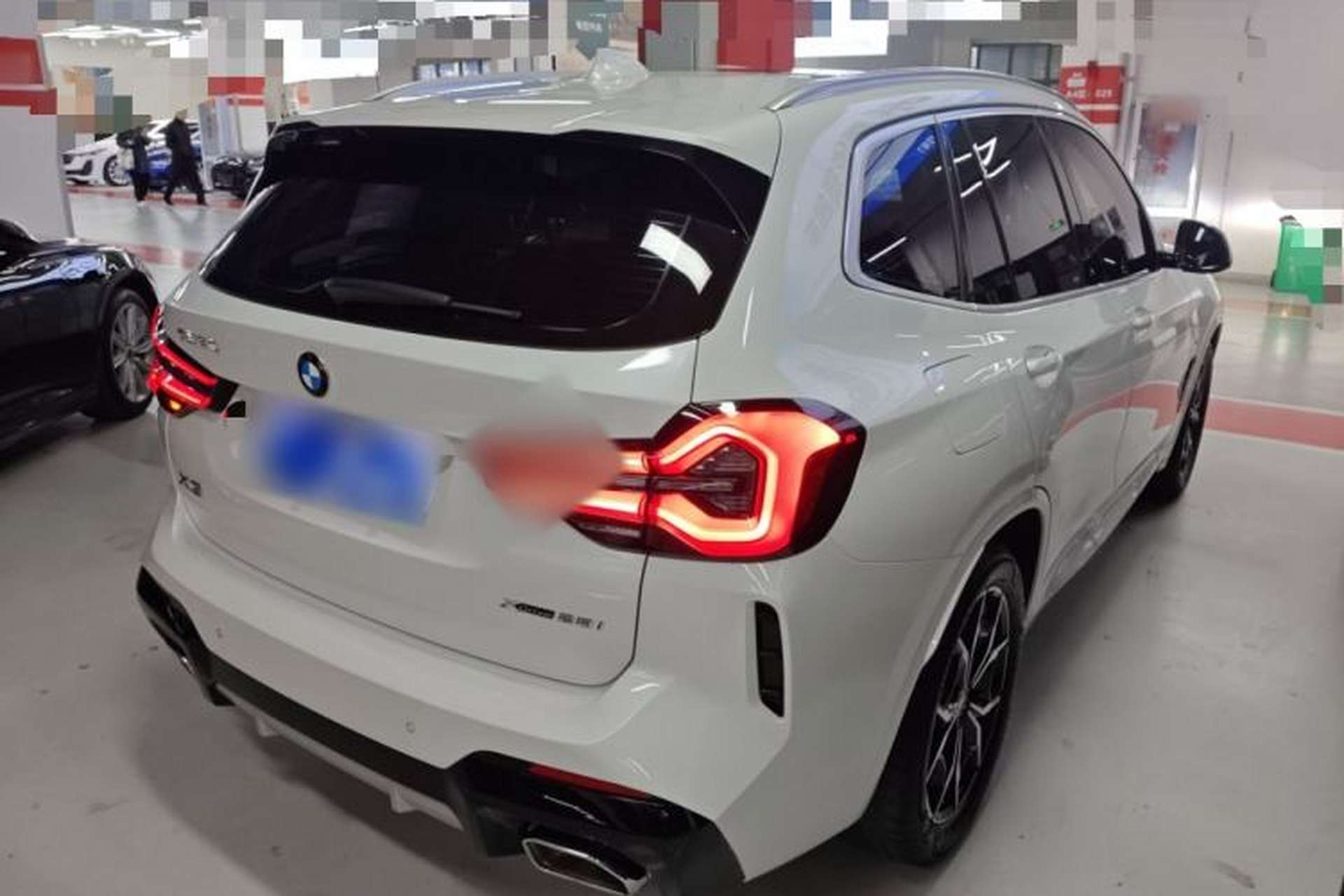 Used BMW X3 2022 Restyled xDrive25i M Sport Package Rear Right 45 Deg