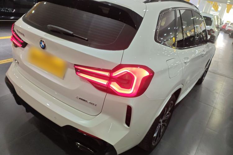 Used BMW X3 2022 Facelift xDrive30i Luxury Edition M Night Edition Package Rear Right 45 Deg