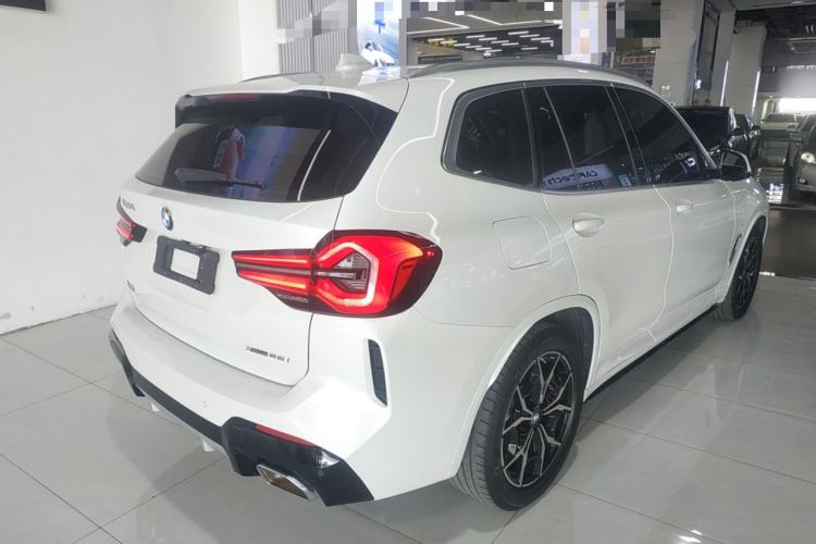 Used BMW X3 2022 Restyled xDrive25i M Sport Package Rear Right 45 Deg