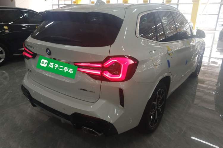 Used BMW X3 2022 xDrive25i M Sport Package Rear Right 45 Deg