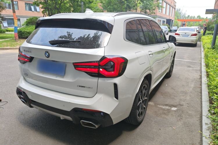 Used BMW X3 2022 Restyled xDrive25i M Sport Package Rear Right 45 Deg