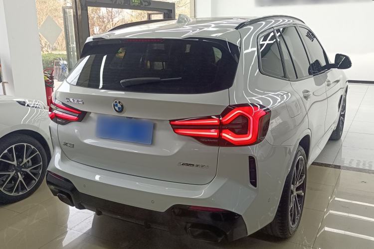 Used BMW X3 2022 Second Facelift xDrive30i Leading Edition M Night Sky Package Rear Right 45 Deg