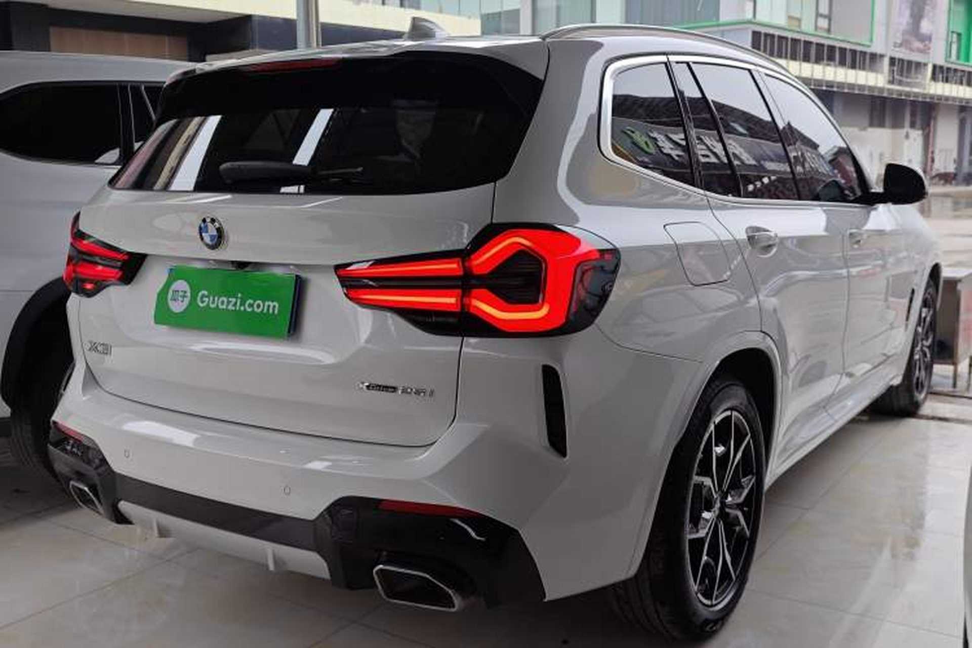 Used BMW X3 2022 xDrive25i M Sport Package Rear Right 45 Deg