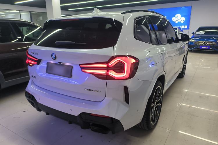 Used BMW X3 2022 Facelift xDrive30i Luxury Edition M Night Edition Package Rear Right 45 Deg