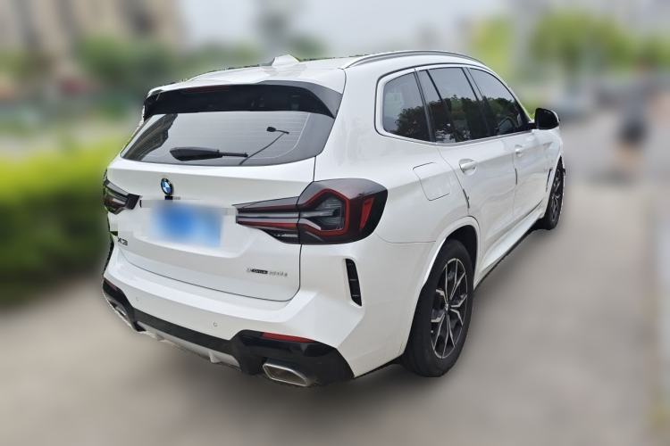 Used BMW X3 2022 xDrive25i M Sport Package Rear Right 45 Deg