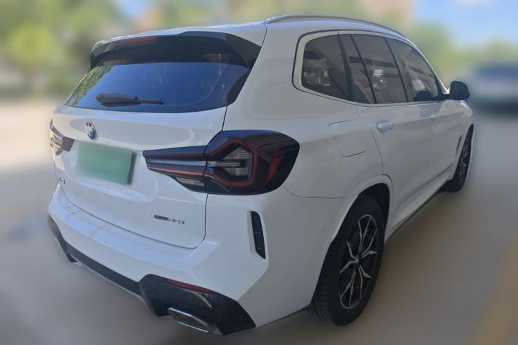 Used BMW X3 2022 xDrive25i M Sport Package Rear Right 45 Deg