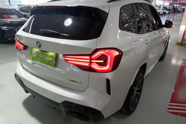 Used BMW X3 2022 Facelift xDrive30i Luxury Edition M Night Edition Package Rear Right 45 Deg