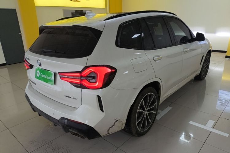 Used BMW X3 2022 Second Facelift xDrive30i Leading Edition M Night Sky Package Rear Right 45 Deg