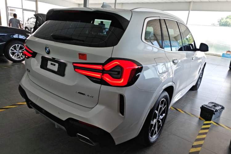 Used BMW X3 2022 Restyled xDrive25i M Sport Package Rear Right 45 Deg