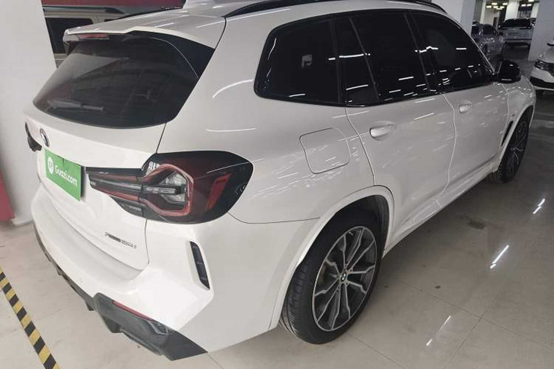 Used BMW X3 2022 xDrive30i Luxury Model M Night Sky Package Rear Right 45 Deg