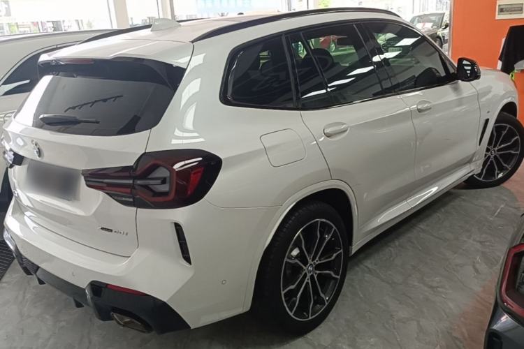 Used BMW X3 2022 Facelift xDrive30i Luxury Edition M Night Edition Package Rear Right 45 Deg