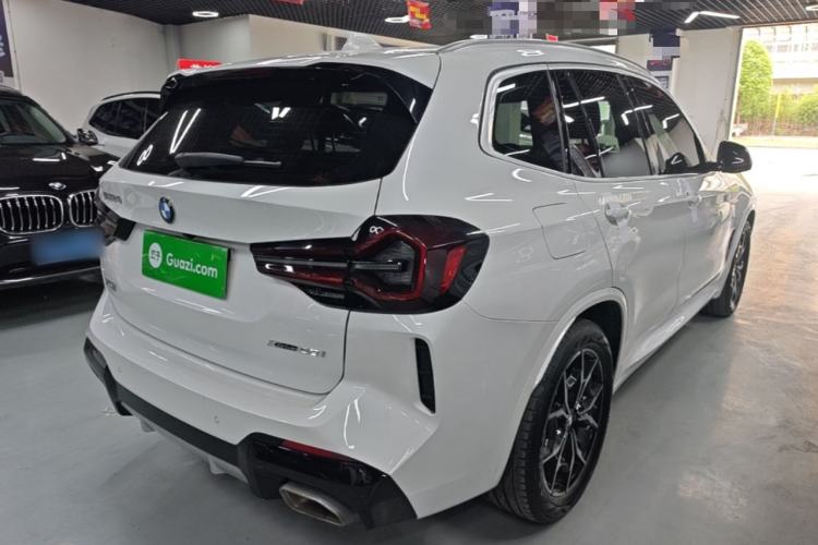 Used BMW X3 2022 xDrive25i M Sport Package Rear Right 45 Deg
