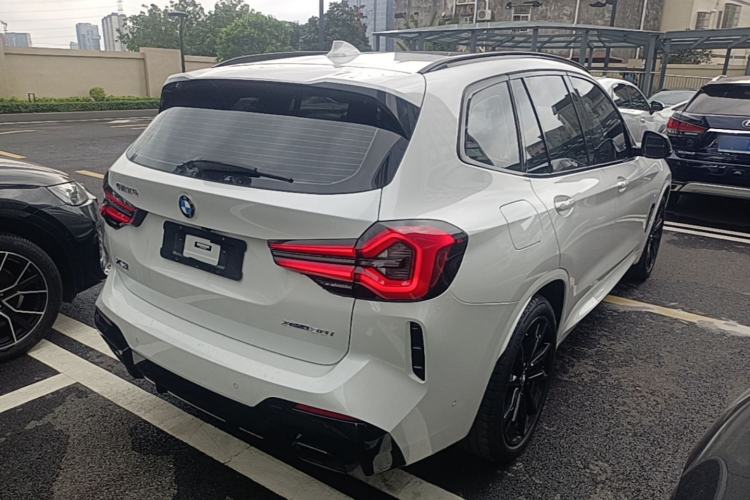 Used BMW X3 2022 Second Facelift xDrive30i Luxury Edition M Night Sky Package Rear Right 45 Deg