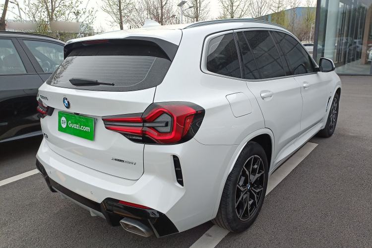 Used BMW X3 2022 Restyled xDrive25i M Sport Package Rear Right 45 Deg