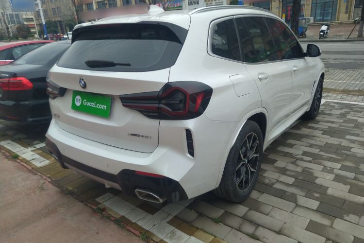 Used BMW X3 2022 Restyled xDrive25i M Sport Package Rear Right 45 Deg