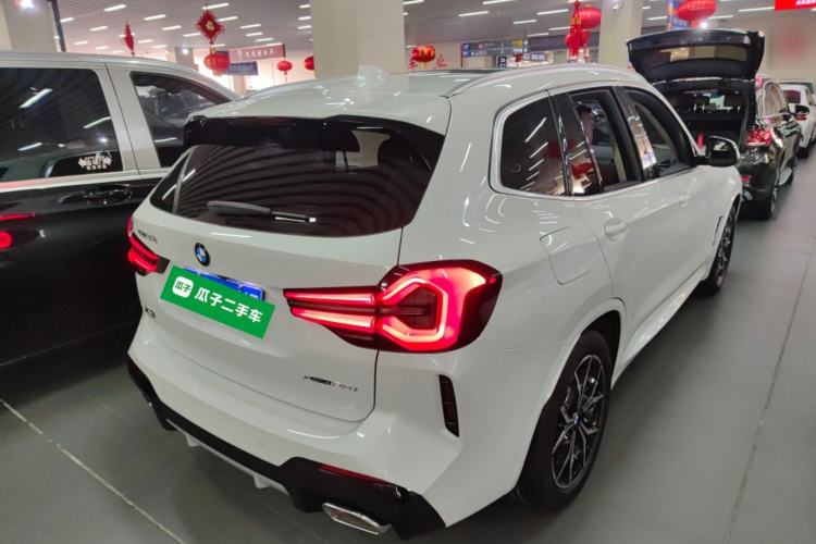 Used BMW X3 2022 xDrive25i M Sport Package Rear Right 45 Deg