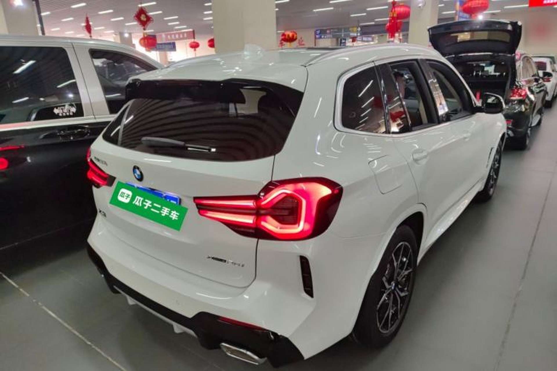 Used BMW X3 2022 xDrive25i M Sport Package Rear Right 45 Deg