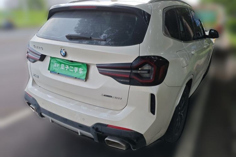 Used BMW X3 2022 xDrive25i M Sport Package Rear Right 45 Deg