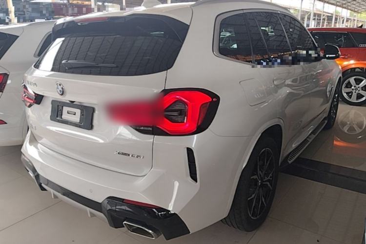 Used BMW X3 2022 Restyled xDrive25i M Sport Package Rear Right 45 Deg