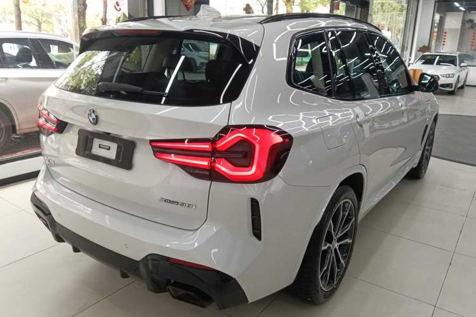 Used BMW X3 2022 xDrive30i Luxury Model M Night Sky Package Rear Right 45 Deg