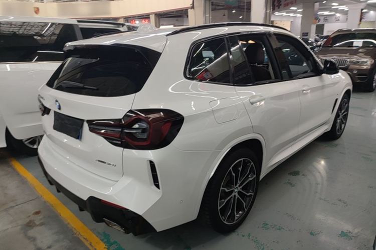 Used BMW X3 2022 Facelift xDrive30i Luxury Edition M Night Edition Package Rear Right 45 Deg