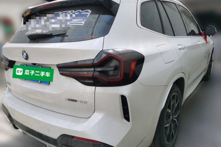 Used BMW X3 2022 xDrive25i M Sport Package Rear Right 45 Deg