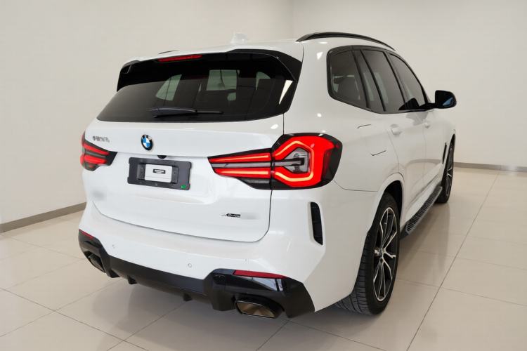 Used BMW X3 2022 xDrive30i Luxury Model M Night Sky Package Rear Right 45 Deg