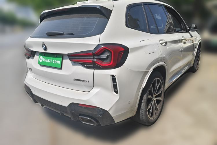 Used BMW X3 2022 Facelift xDrive30i Luxury Edition M Night Edition Package Rear Right 45 Deg