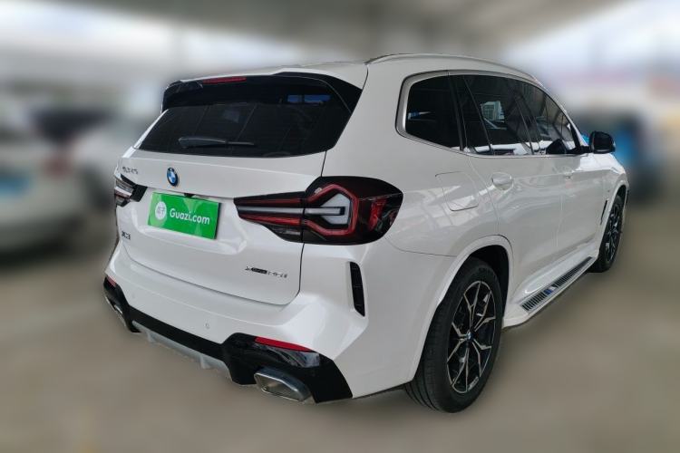 Used BMW X3 2022 xDrive25i M Sport Package Rear Right 45 Deg