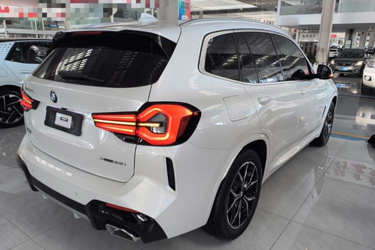Used BMW X3 2022 Restyled xDrive25i M Sport Package Rear Right 45 Deg