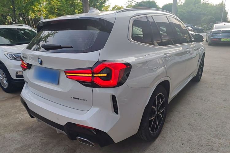 Used BMW X3 2022 xDrive25i M Sport Package Rear Right 45 Deg
