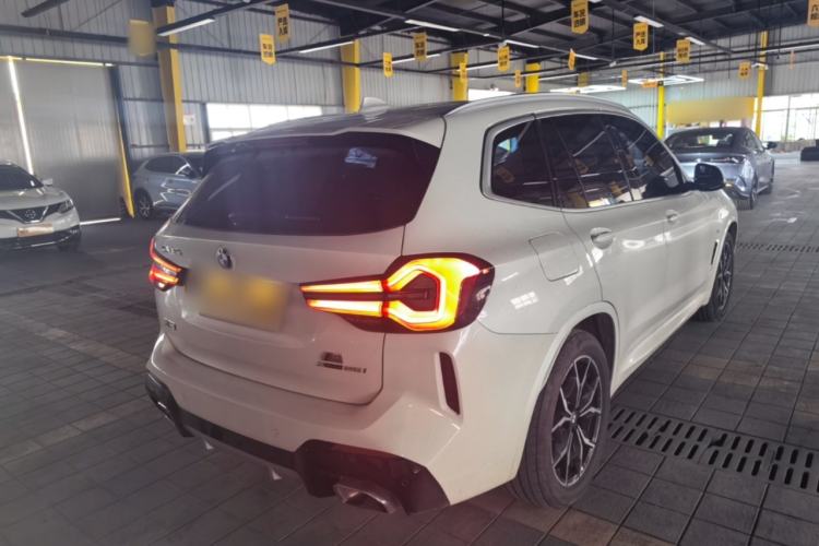 Used BMW X3 2022 xDrive25i M Sport Package Rear Right 45 Deg