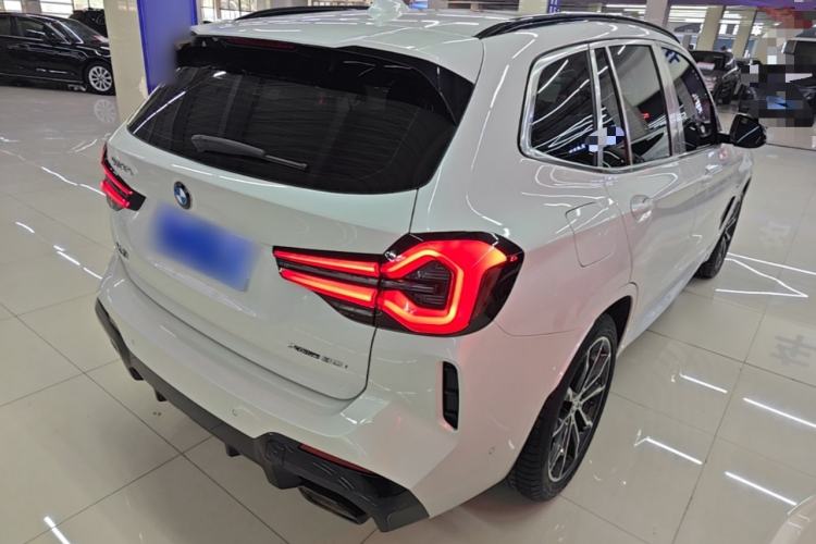 Used BMW X3 2022 Second Facelift xDrive30i Leading Edition M Night Sky Package Rear Right 45 Deg