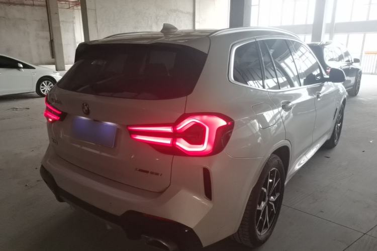 Used BMW X3 2022 xDrive25i M Sport Package Rear Right 45 Deg