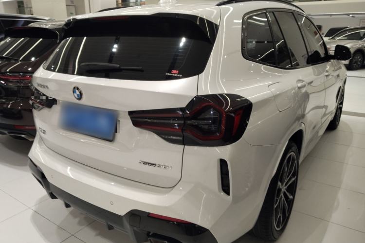 Used BMW X3 2022 xDrive30i Luxury Model M Night Sky Package Rear Right 45 Deg