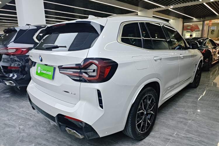 Used BMW X3 2022 xDrive25i M Sport Package Rear Right 45 Deg