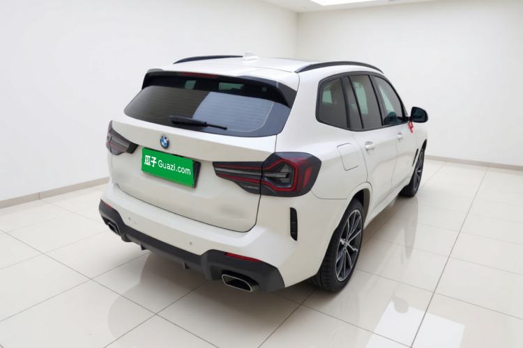 Used BMW X3 2022 xDrive30i Luxury Model M Night Sky Package Rear Right 45 Deg