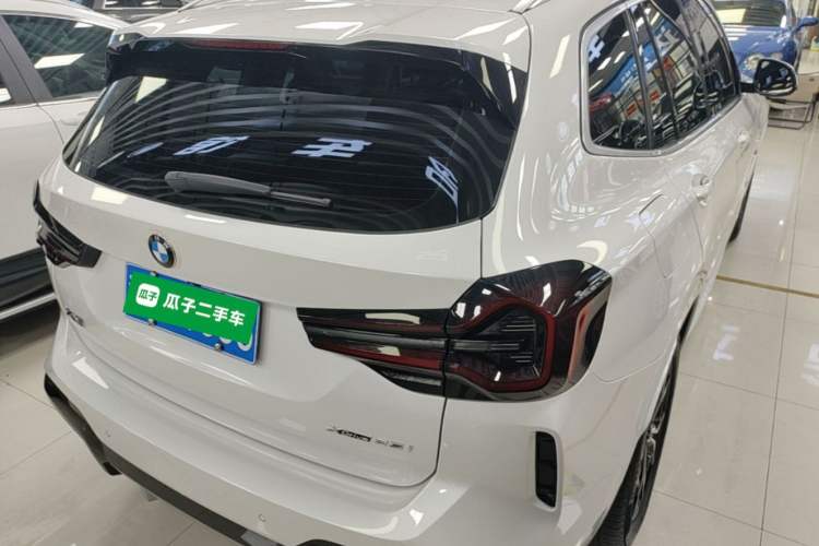 Used BMW X3 2022 xDrive25i M Sport Package Rear Right 45 Deg