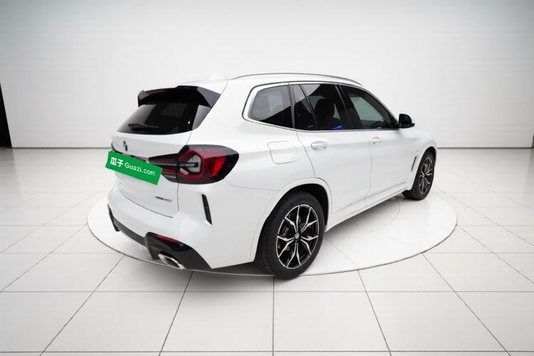 Used BMW X3 2022 Restyled xDrive25i M Sport Package Rear Right 45 Deg