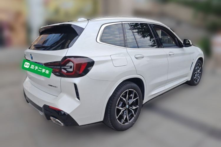 Used BMW X3 2022 Restyled xDrive25i M Sport Package Rear Right 45 Deg